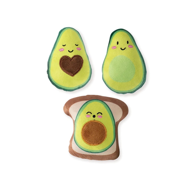 Pet Toy Set/3 Avocado