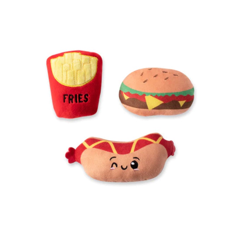 Pet Toy Set/3 Fast Foodies