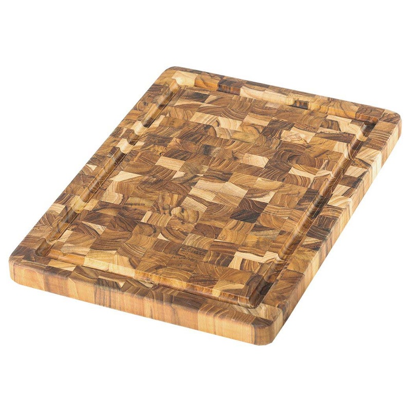 Slim End Grain Cutting Board 14x10x1