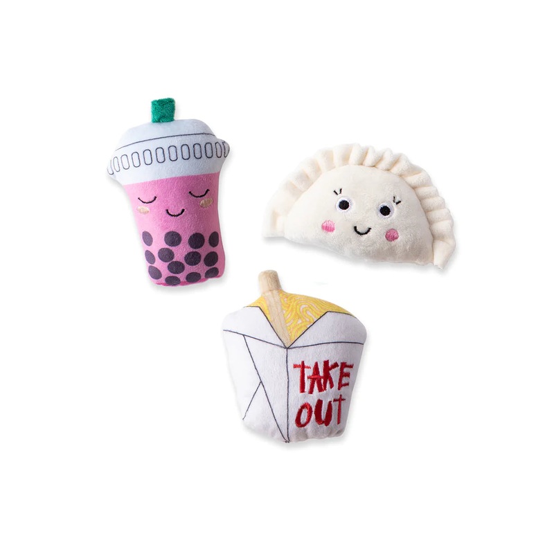 Take Me Out Dog Toy Set
