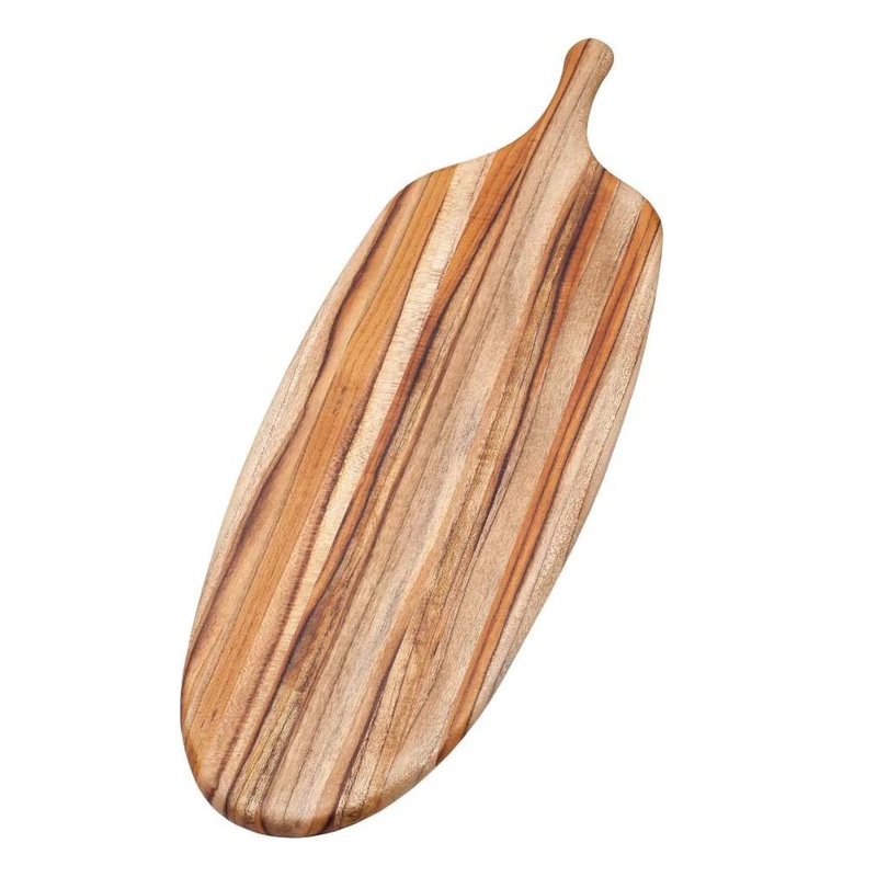 TEAK Long Canoe Board 26.5x8.5x0.5