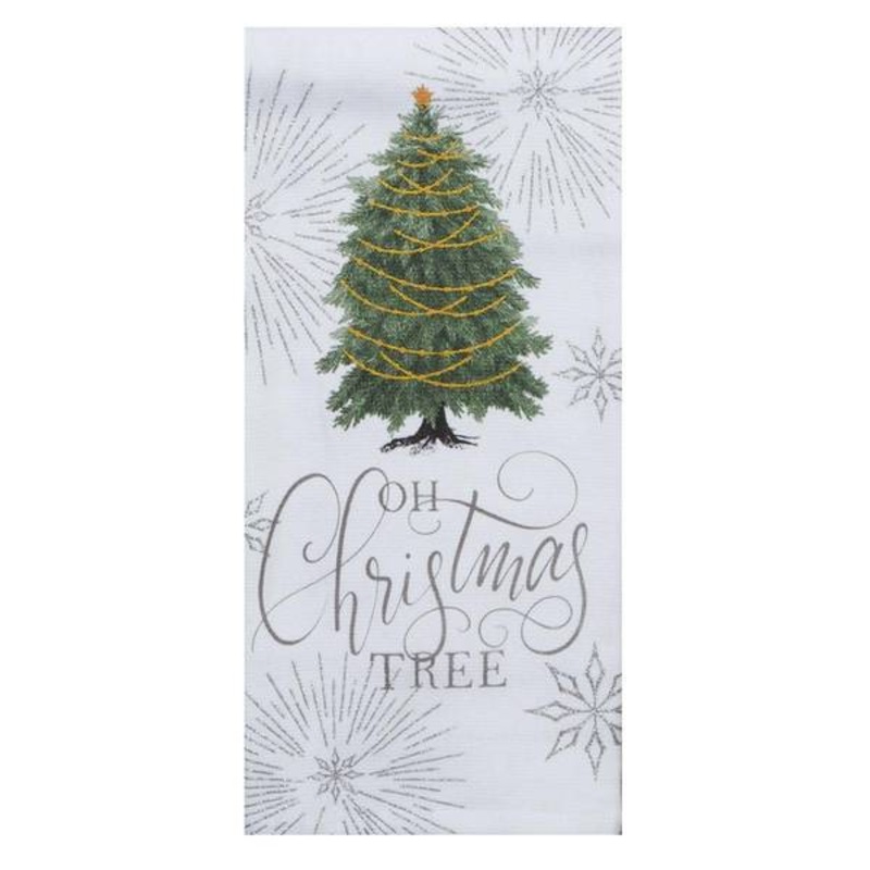 Terry Towel - Christmas Tree