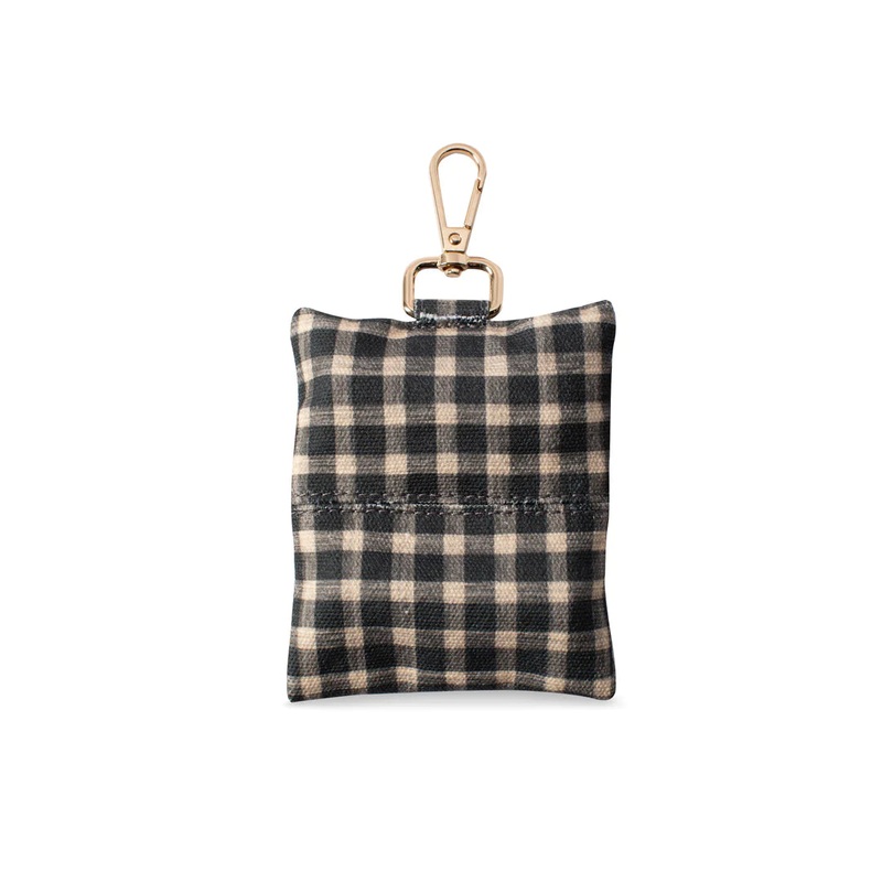 Waste Bag/Keychain Gingham