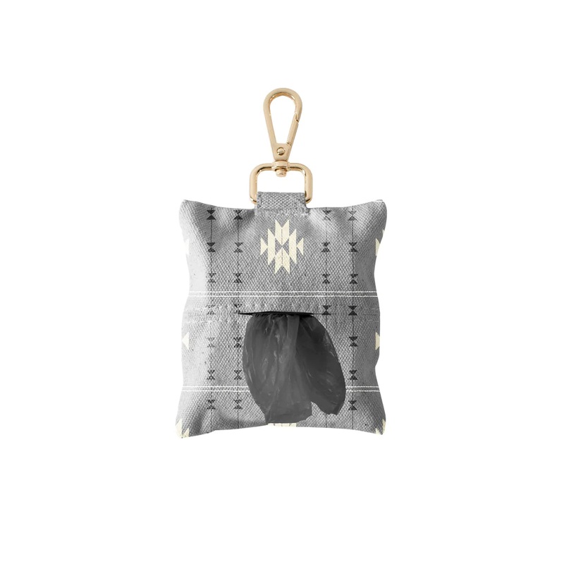 Waste Bag/Keychain Tribal Gray