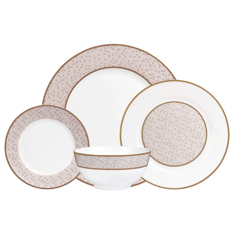 Godinger Mossaic Bone China, 16 pc Set