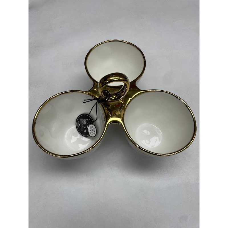 Pampa Bay Thin Gold Rim 3 Part Server