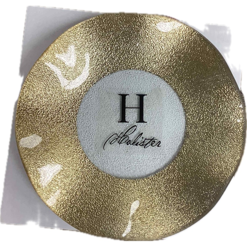 Prestige Holister Ruffled Gold Edged Dessert Plate