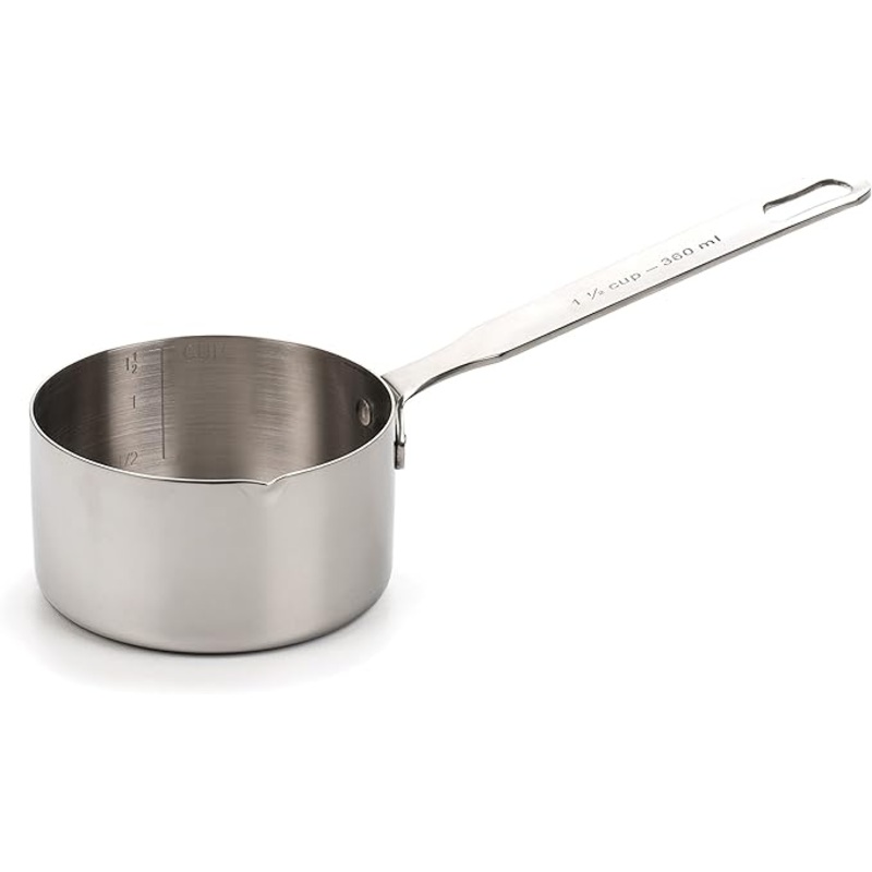RSVP International Stainless Steel Measuring Scoop