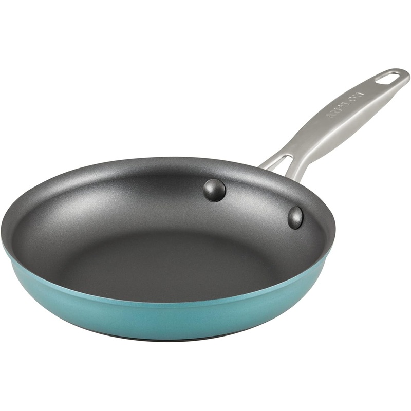 Anolon Achieve Open Fry Pan, Teal