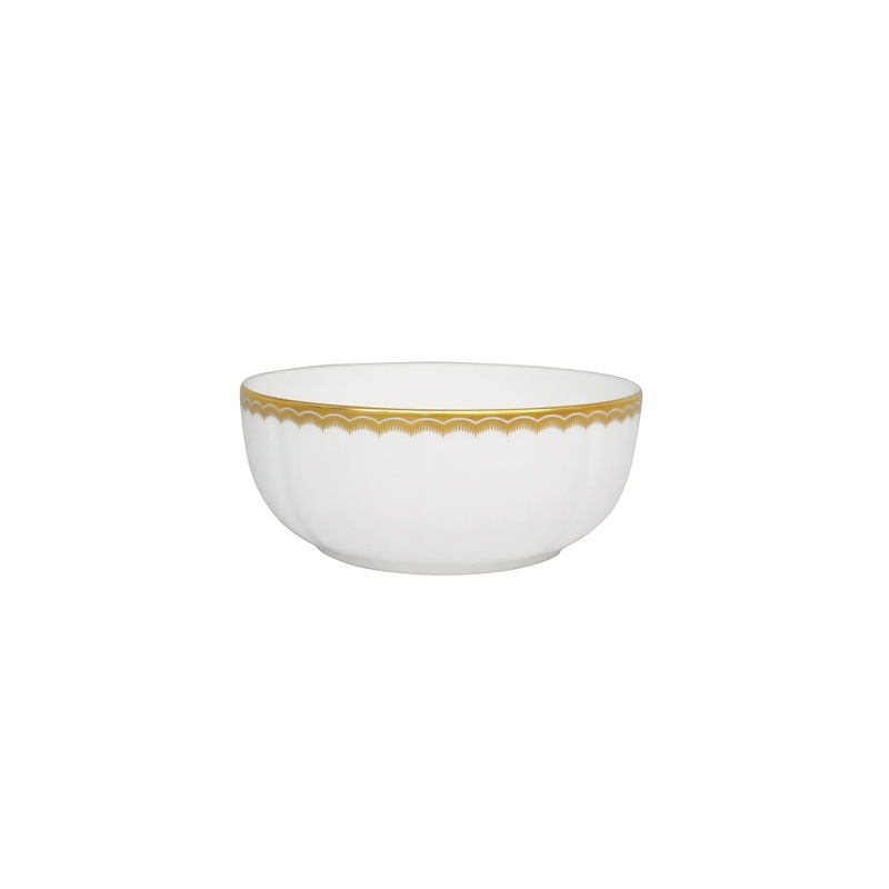 Prouna Antique Gold Cereal/All Purpose Bowl