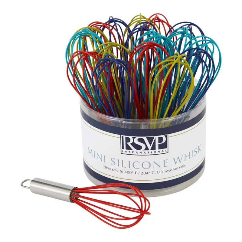 RSVP Mini Silicone Whisk