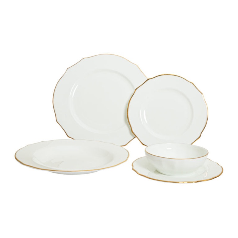 Vikko Shine Spring Gold 5 Piece Setting (set of 4)