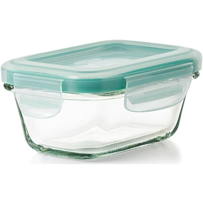 OXO Good Grips 4 Ounce Smart Seal Glass Rectangle Food Storage Container