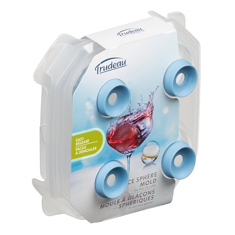 Trudeau Ice Sphere Mold, Blue