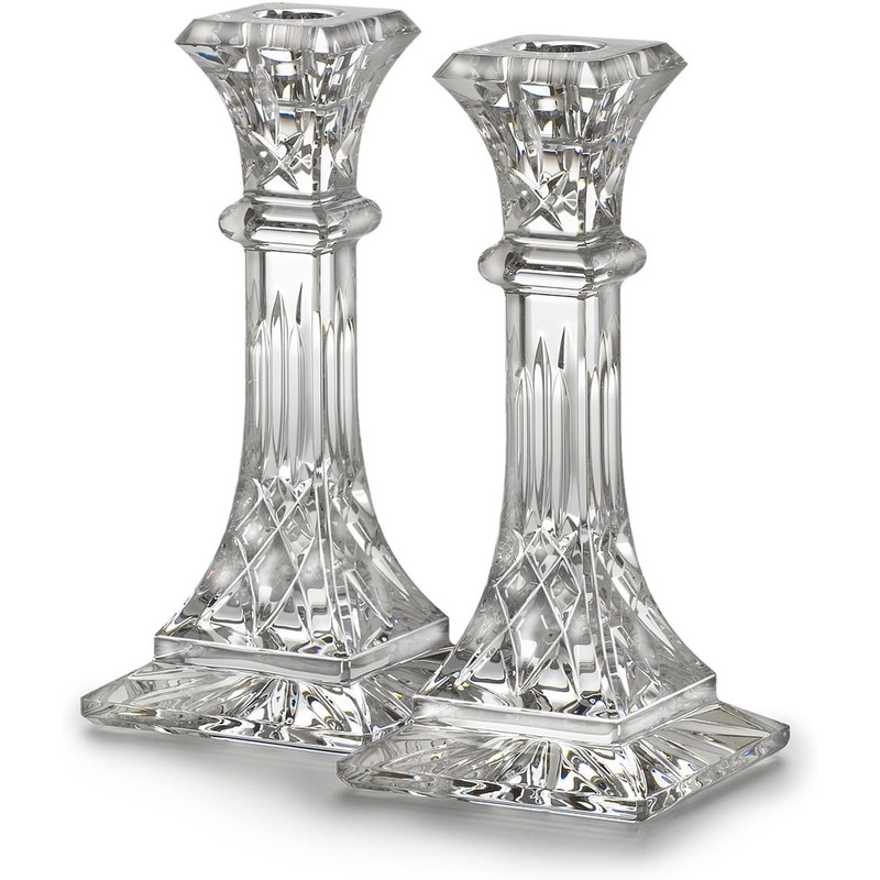 Waterford Lismore Candlesticks, Set of Two