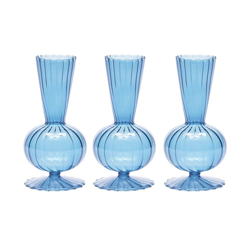 Kim Seybert Tess Bud Vase, Set of 3