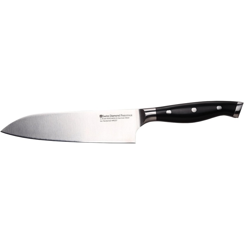 Swiss Diamond Prestige 7" Santoku Knife