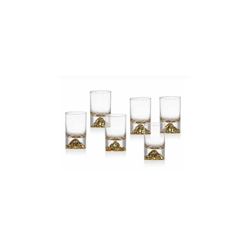 Godinger Sierra Novo Shooter Shot Glasses, Set of 6