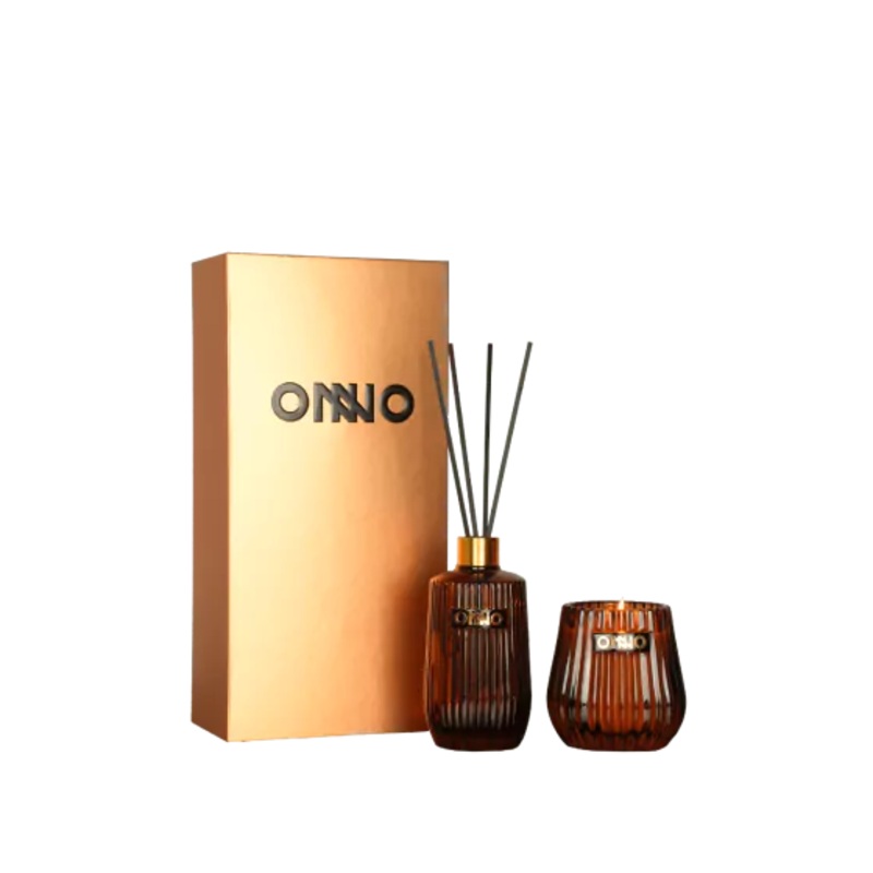 Onno Collection Gift Set: Eclectic Candle + Diffuser