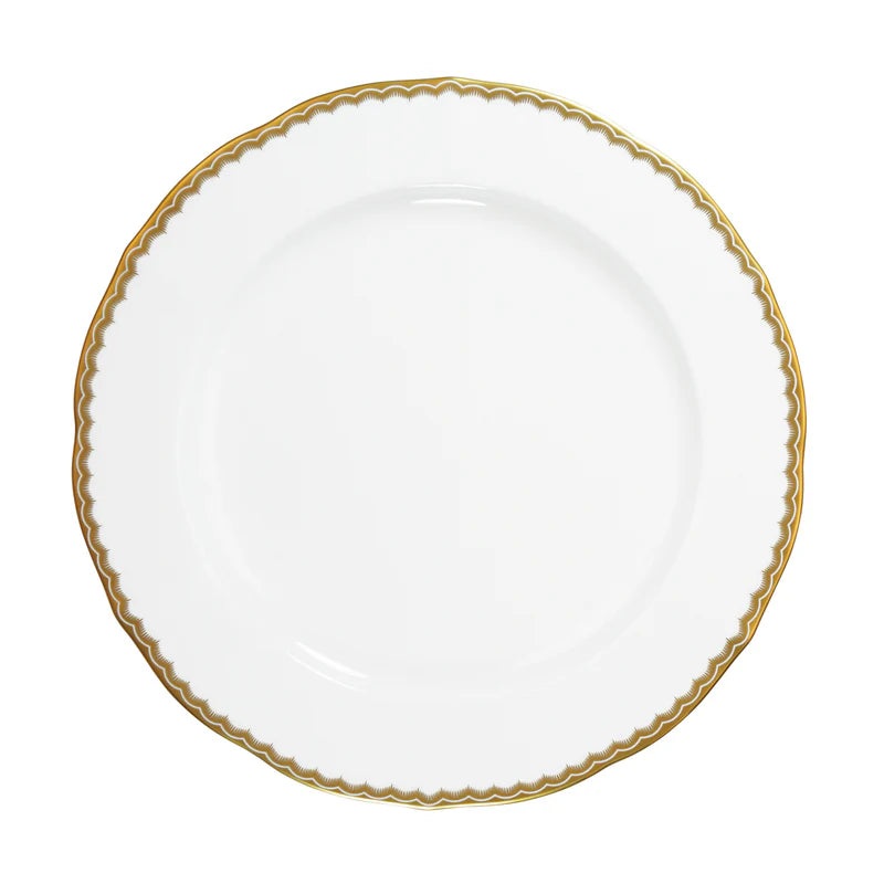 Prouna Antique Gold Dinner Plate