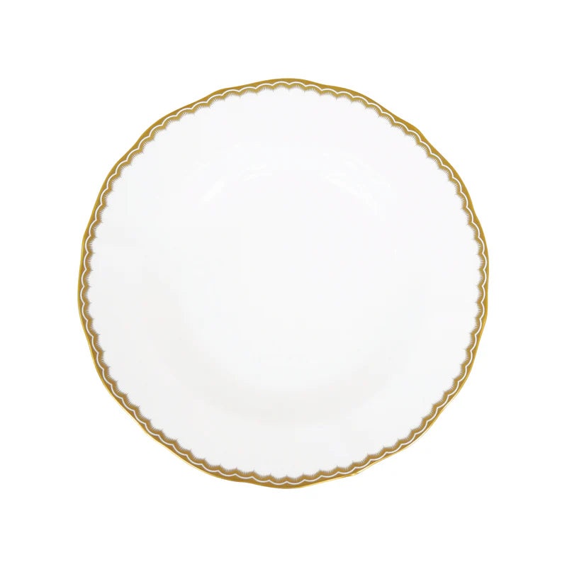 Prouna Antique Gold Soup Bowl