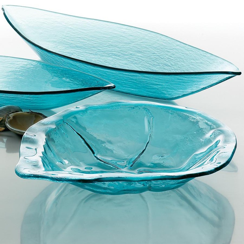 Annieglass Ultramarine 15 Round Bowl