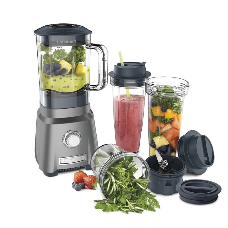 Cuisinart CPB-380 Hurricane Compact Juicing Blender, Gunmetal