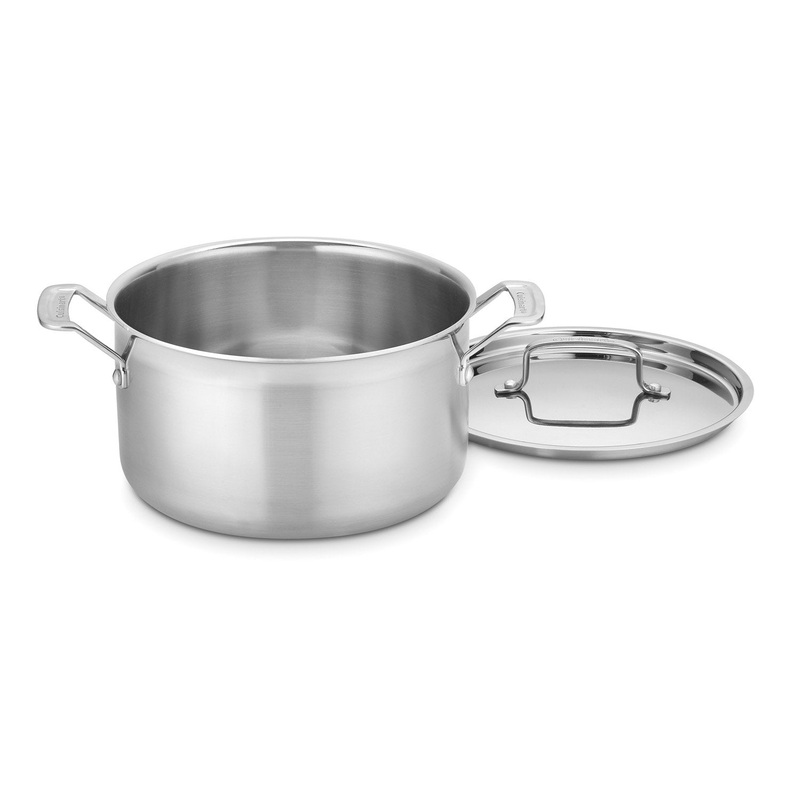 Cuisinart  MultiClad Pro Stainless 6-Quart Saucepot with Cover MCP44-24N