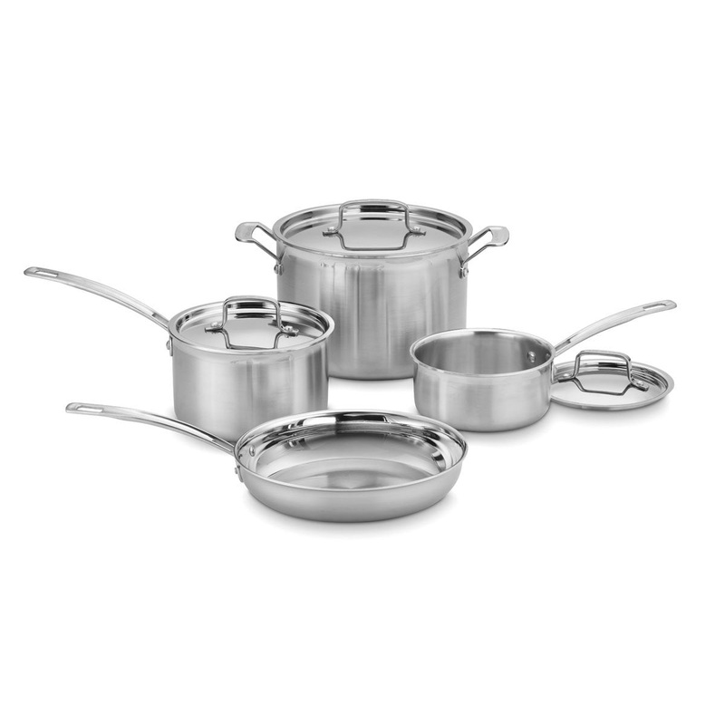 Cuisinart MultiClad Pro Stainless-Steel Cookware Set