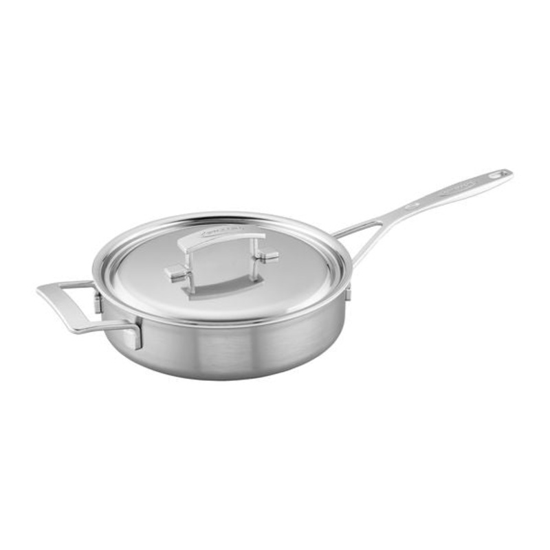 Demeyere Industry 3 Quart Stainless Steel Saute Pan