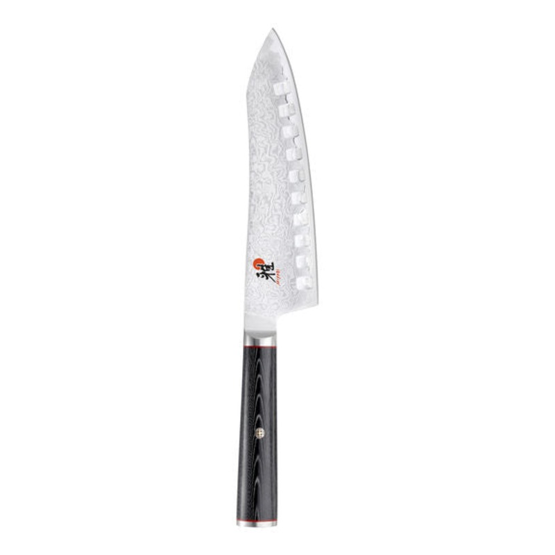 Zwilling MIYABI Kaizen 7 Inch Hollow Ground Santoku Knife  5000DP