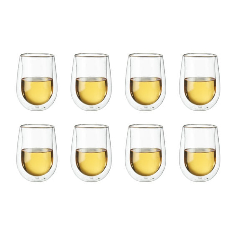 Zwilling Sorrento Double Wall Stemless 10 Oz White Wine Glass Buy 6 get 8
