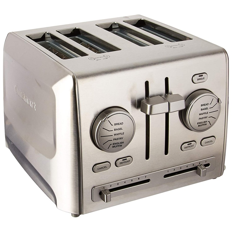 Cuisinart CPT-640 4-Slice Metal Toaster, Stainless Steel