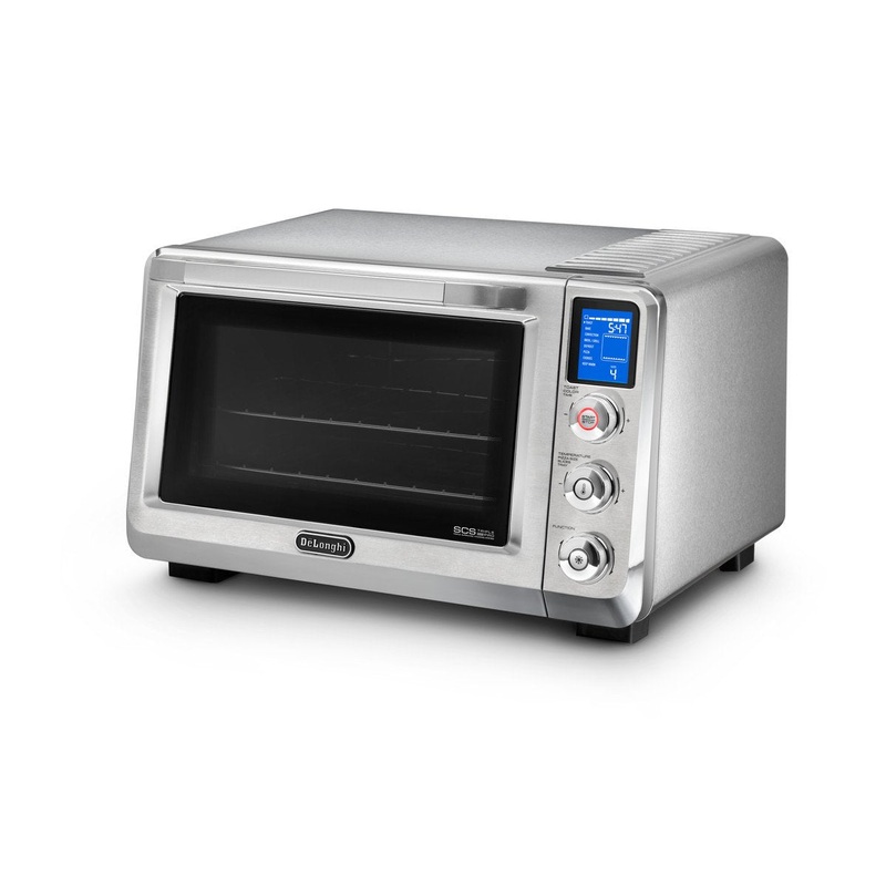DeLonghi EO241250M Livenza Digital Stainless Steel Countertop Convection Oven