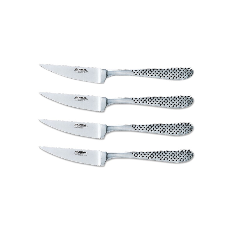 Global Classic Forged 4 Piece Steak Knife Set, GTF-4001