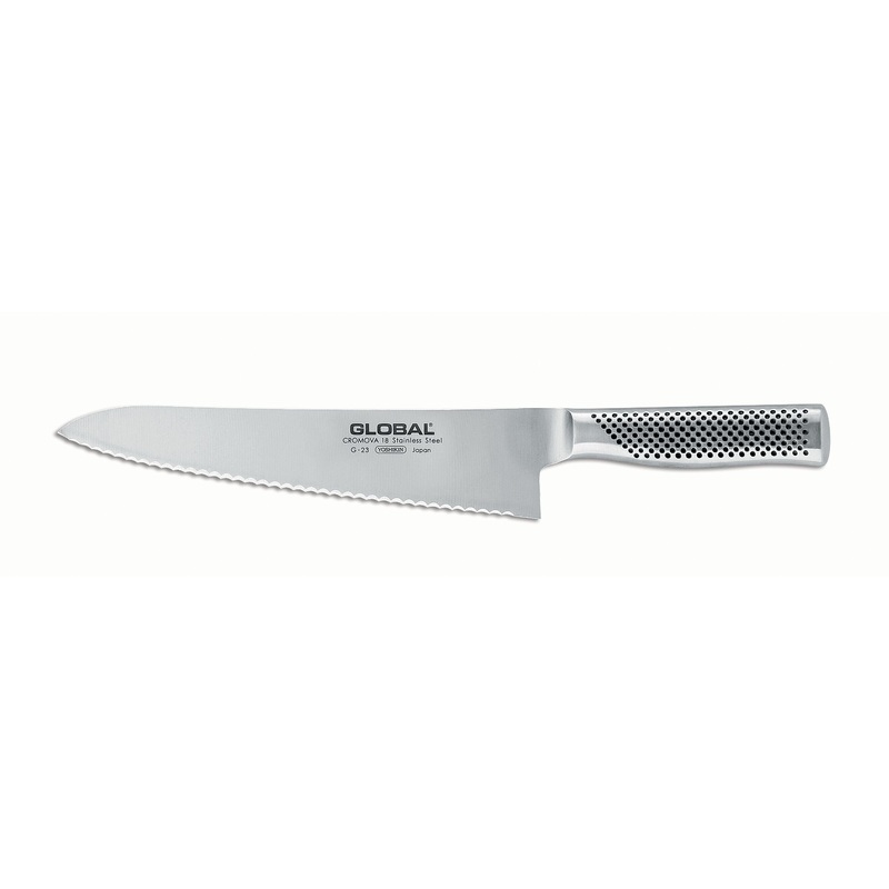 Global G-23 10 inch, 24cm Bread Knife Stainles Steel