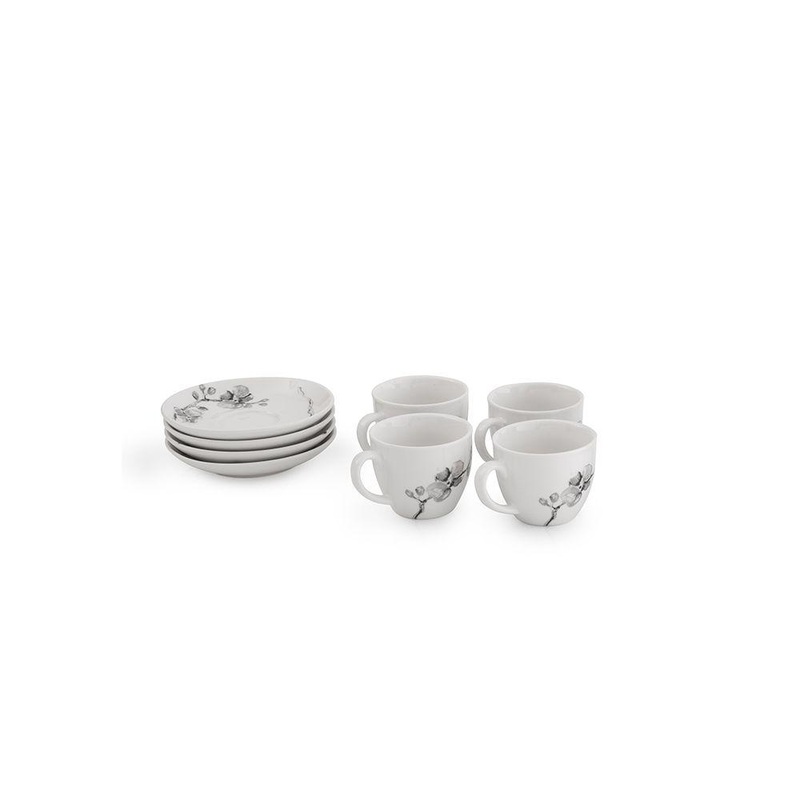 Michael Aram Black Orchid Demitasse Set (Set of 4)