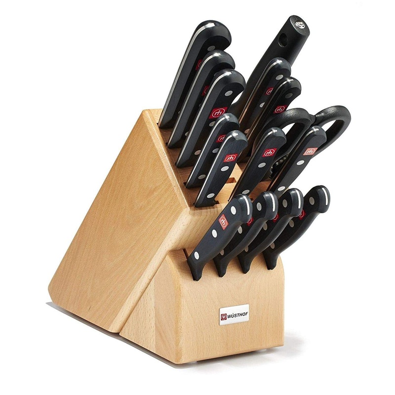 Wsthof Gourmet Knife Block Set, 16 piece
