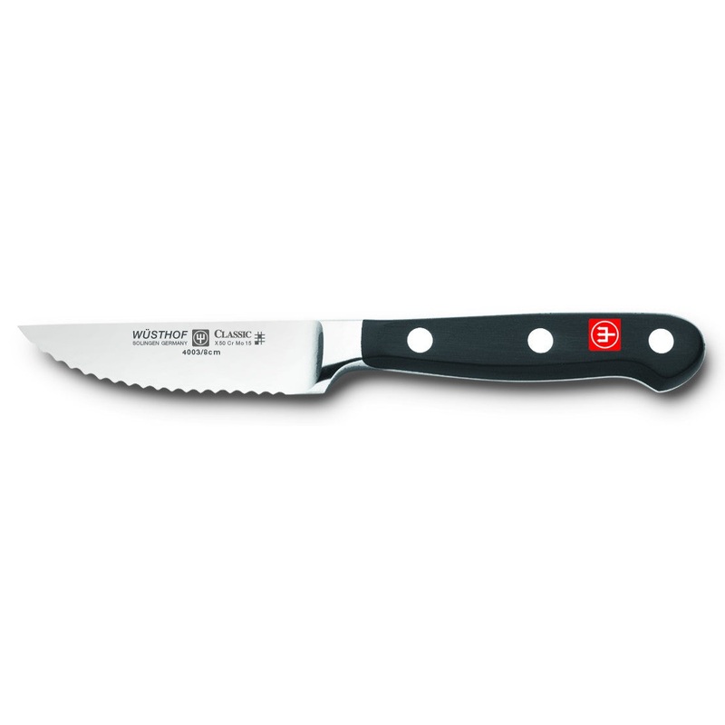 Wusthof Classic 3 Inch Serrated Paring Knife