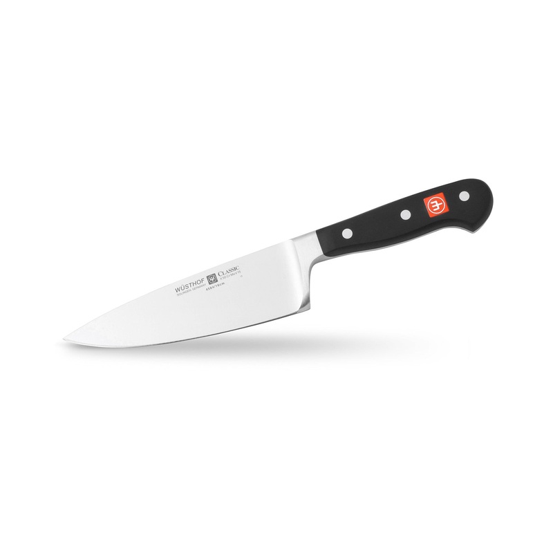 WUSTHOF Classic 6 Inch Extra Wide Cooks Knife Model 4584-7/16