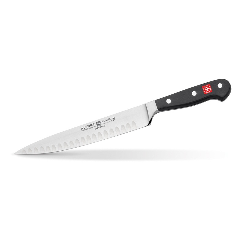 WUSTHOF Classic 8 Inch Carving Knife, Hollow Edge