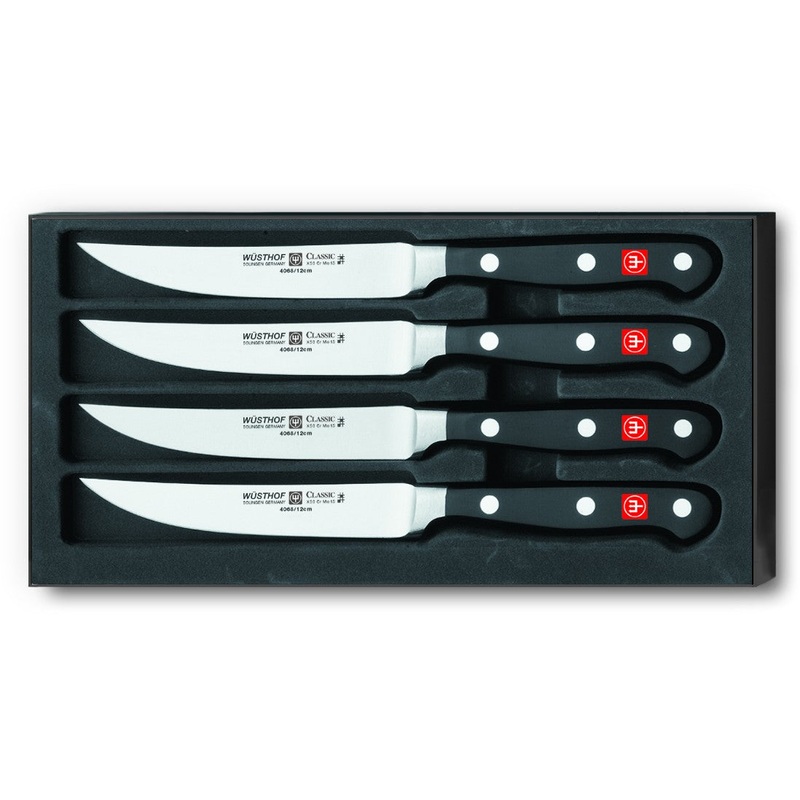 Wusthof Classic Four Piece Steak Knife Set