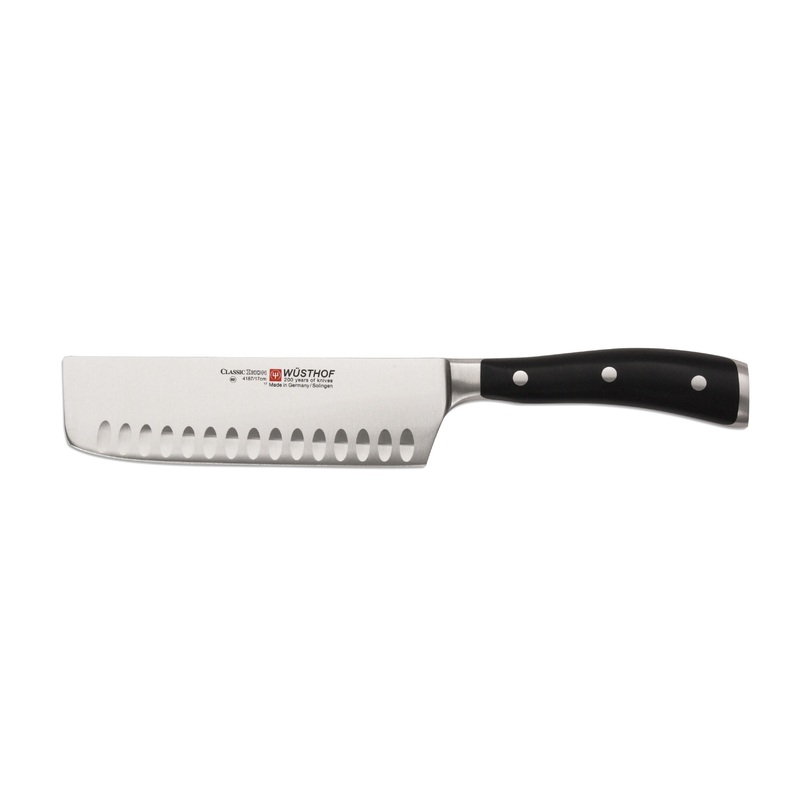 WUSTHOF CLASSIC IKON 7 Inch Nakiri, Hollow Edge Model 4187-7/17, 1040332617