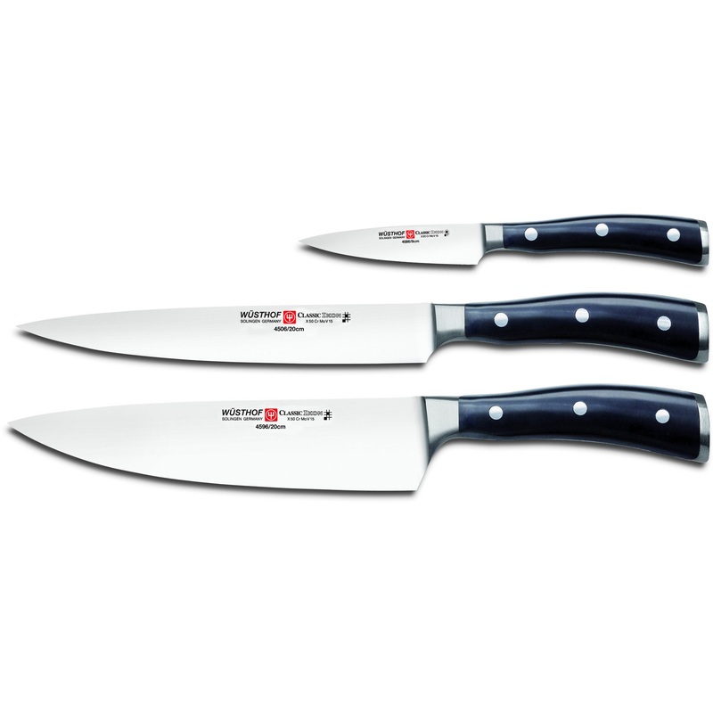 Wusthof Classic Ikon Three Piece Cooks Set
