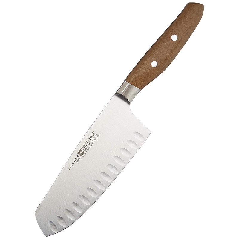 WUSTHOF Epicure 7 Inch Santoku, Hollow Edge