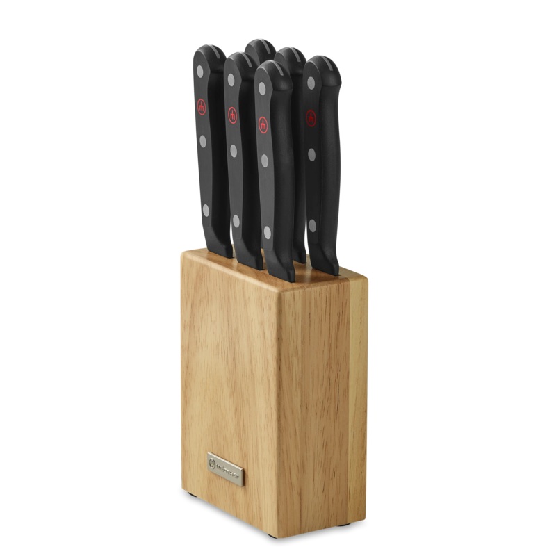WUSTHOF Gourmet Seven Piece Steak Block Set