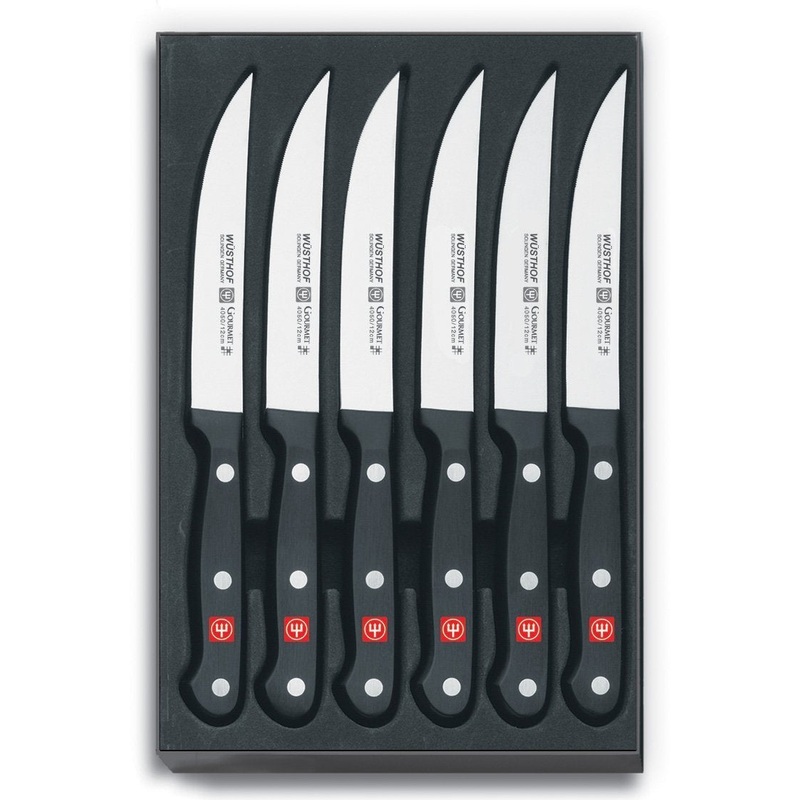 Wusthof Gourmet Six Piece Steak Knife Set