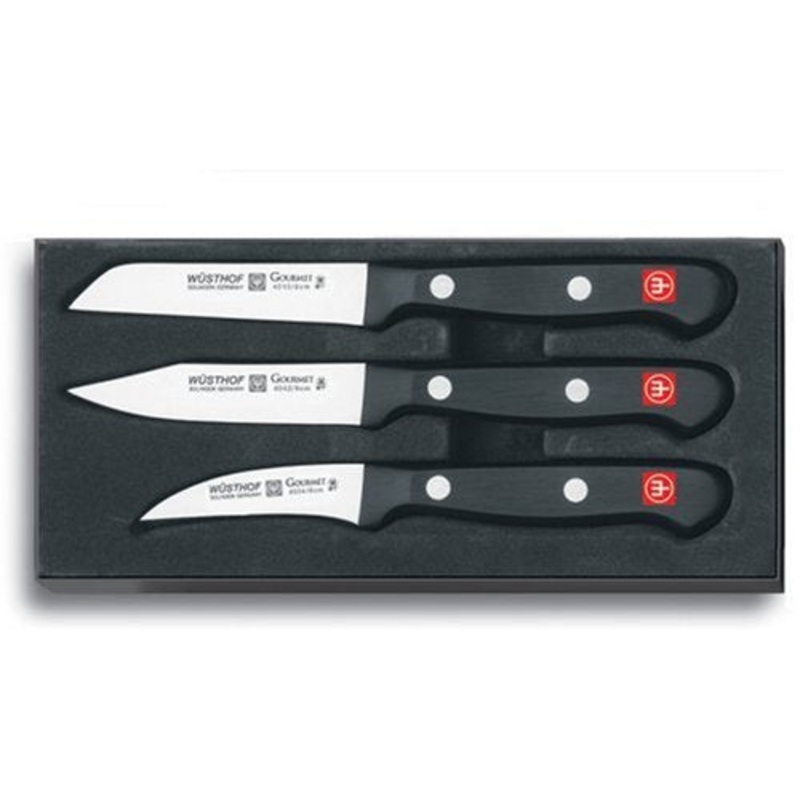 WUSTHOF Gourmet Three Piece Paring Knife Set