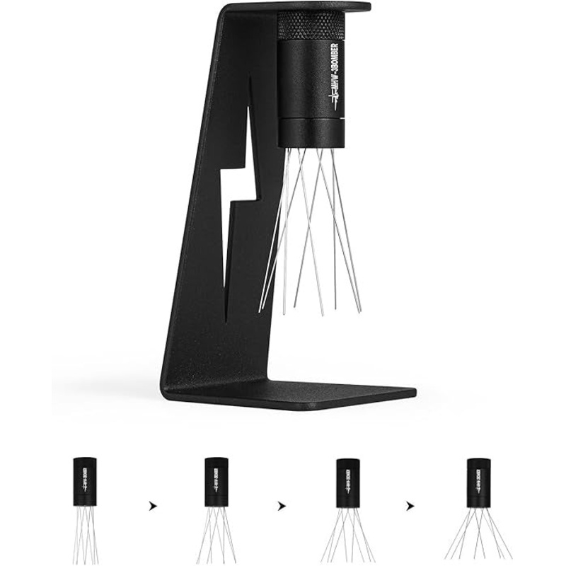 Espresso Distribution Tool with Magnetic Stand
