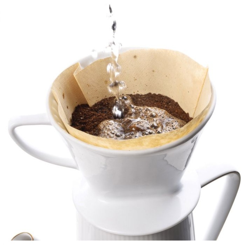 Fino Pour-Over Disposable Coffee Filters, Number 2-Size, Box of 100